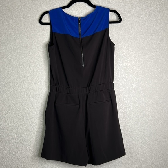 Reed Black & Blue Sleeveless Summer Romper Size 4 - Picture 5 of 9